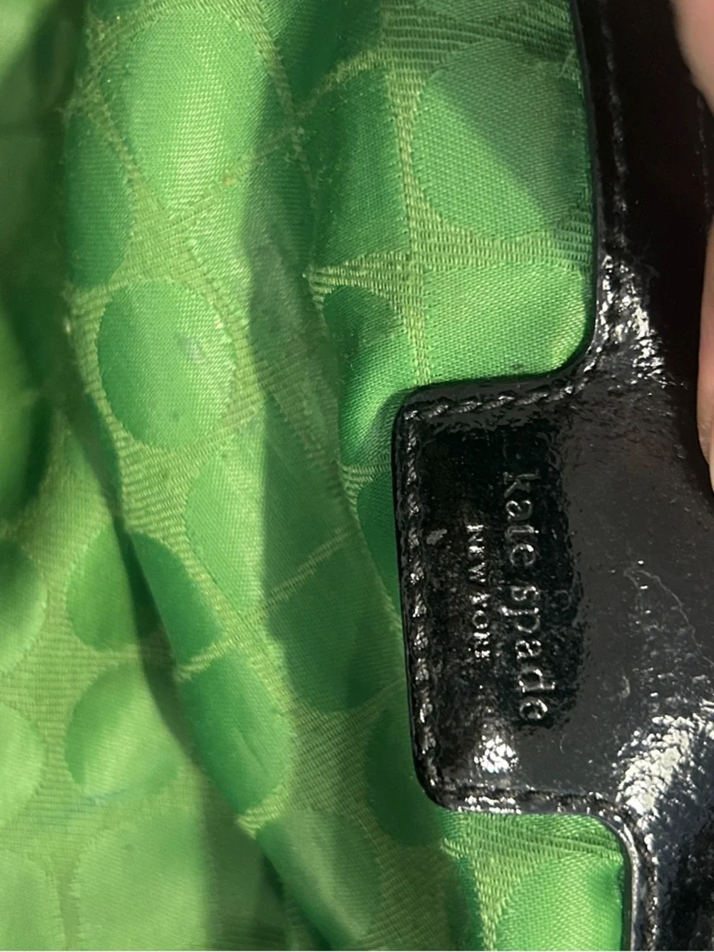 Kate Spade Black Quilted Shoulder Bag